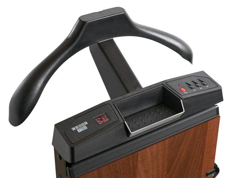 Corby 7700 Trouser Press in Walnut - UK Plug