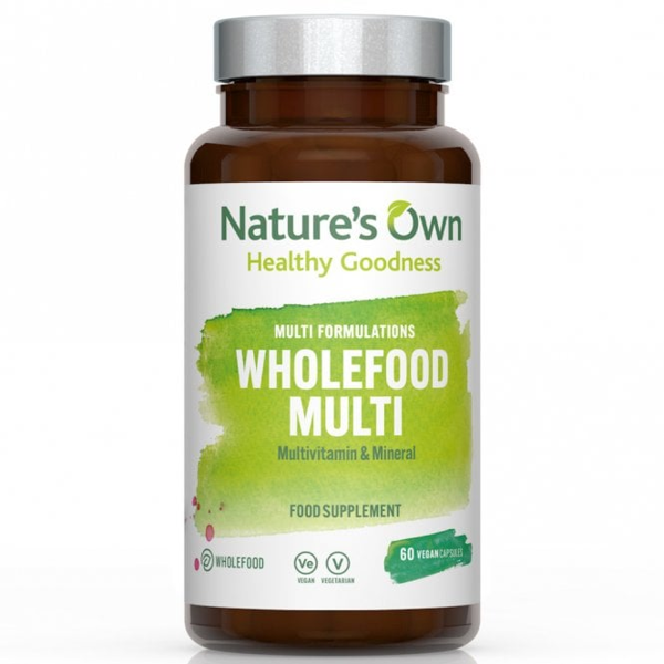 Natures Own Wholefood Multivitamin 60 Capsules
