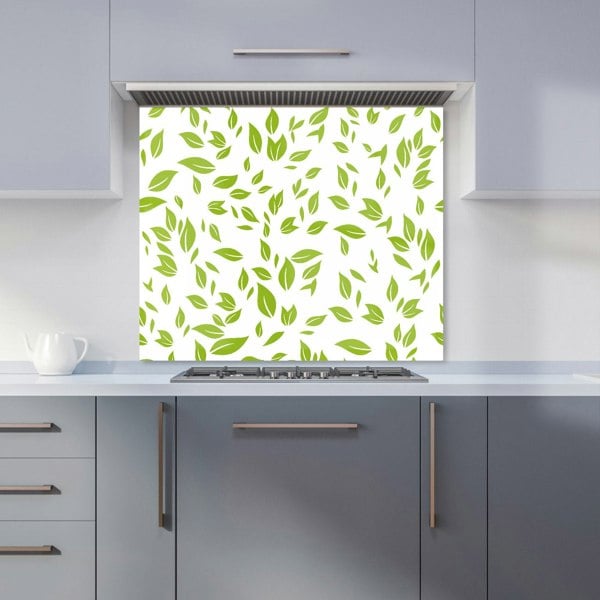 Warren Reed - Designer Green Leaves Kitchen Splashback