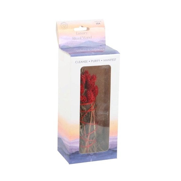Serano 6in Ritual Wand Smudge Stick with Rosemary and Yerba Santa Sage