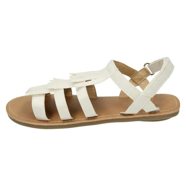 Spot On Girls Spot On Sandal With Tassles