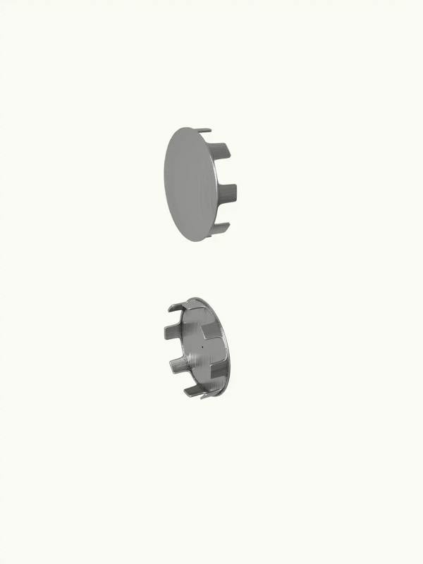 Handrails Direct Harbury Brushed Silver End Caps