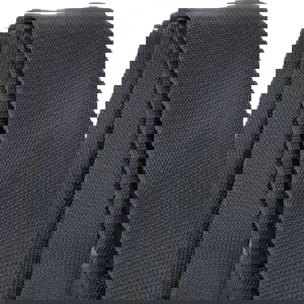 Alexander McQueen woven silk tie in a charcoal dark grey tone