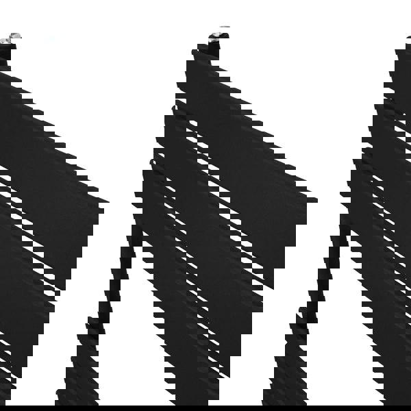 Monstershop Flat Panel Towel Radiator – 1200mm x 600mm – Black