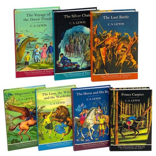 The Chronicles of Narnia Deluxe Hardback 7 Books Set Collection by C. S. Lewis