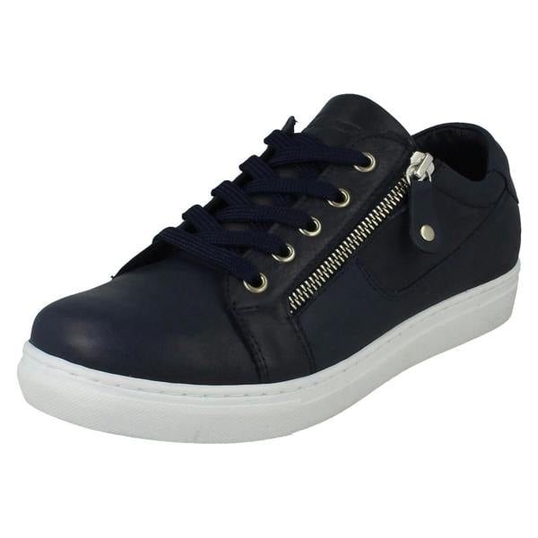 Padders Ladies Padders Casual Soft Leather Trainers Arora