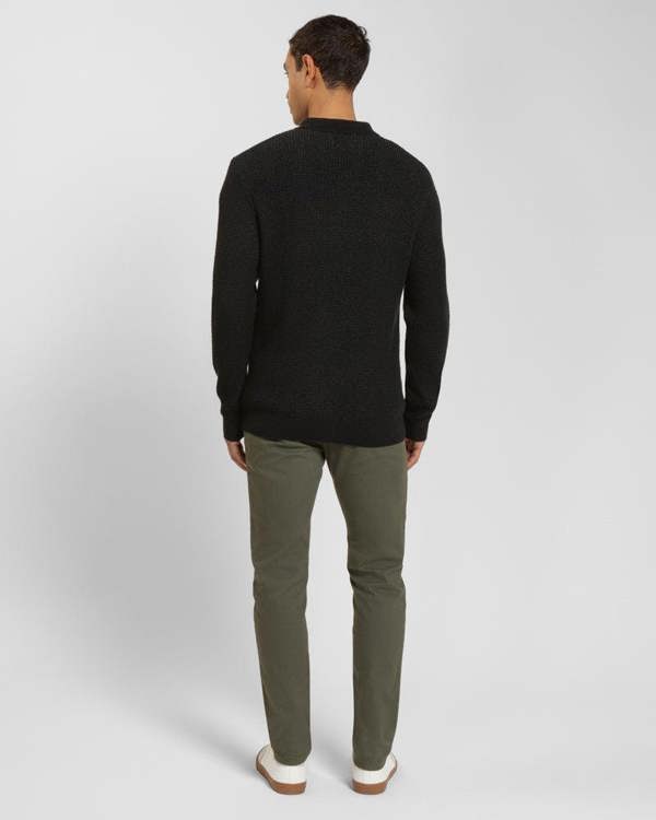 Steel & Jelly Textured Knitted Overshirt
