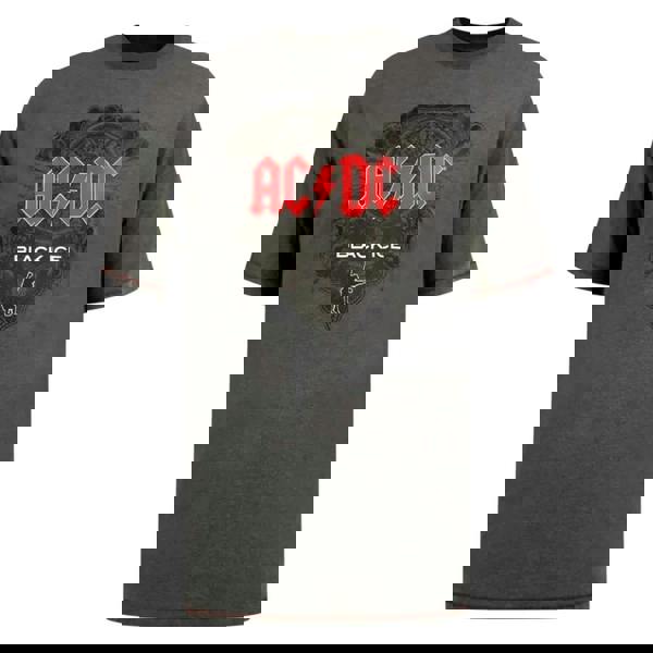 Duke Mens D555 Clydebank Black Ice AC/DC Kingsize T-Shirt - Charcoal Marl - 