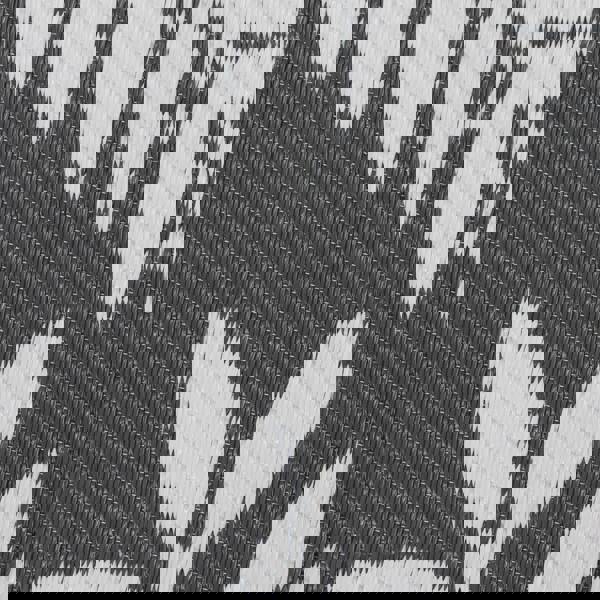 JVL The Gardener Reversible Small Leaf Decorative Outdoor Rug 120x170cm