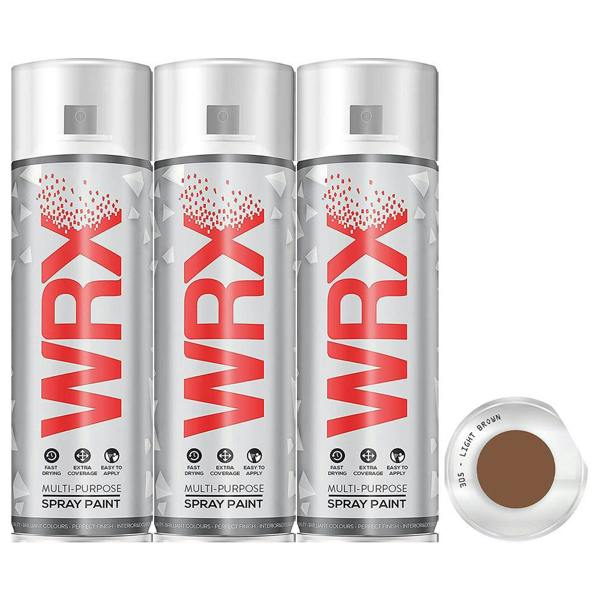 WRX 3X WRX Light Brown Spray Paint 400ml