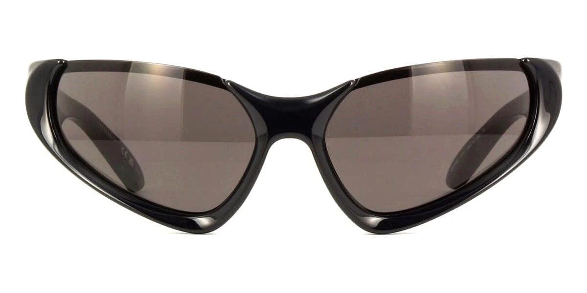 Balenciaga Wraparound Sunglasses Black