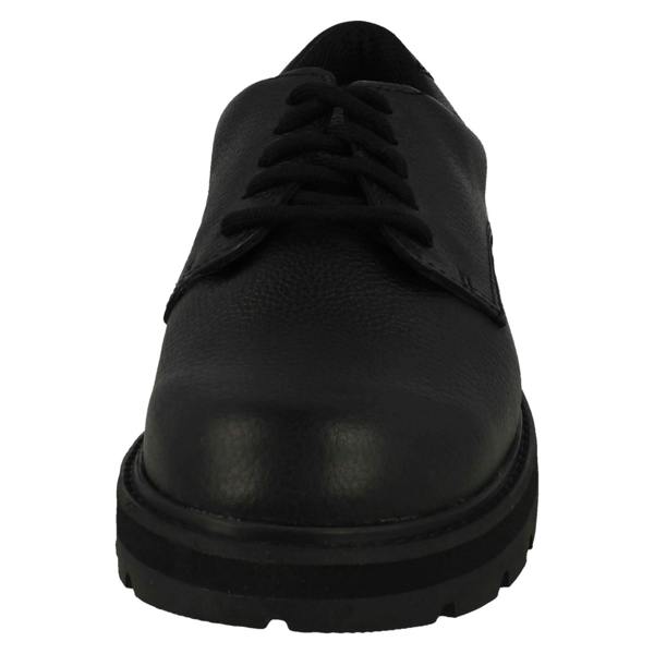 Clarks Girls Clarks Chunky Lace Up School Shoes Prague Lace