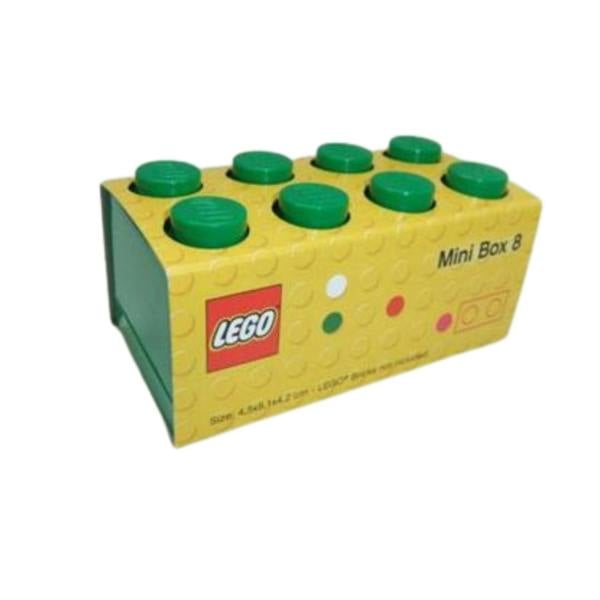 LEGO Mini Box 8 Storage Brick Green