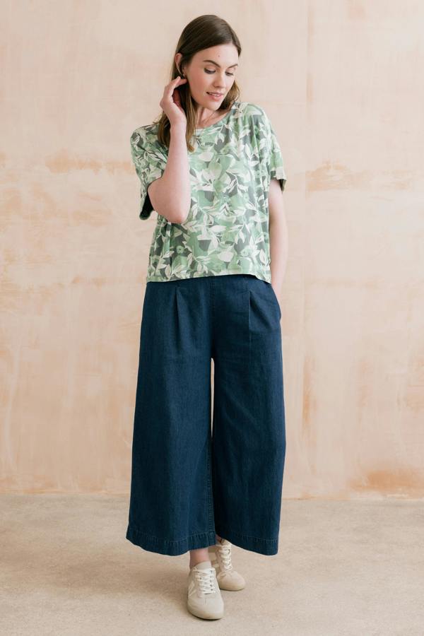 Lily & Me Laburnum Printed Jersey Shell Top
