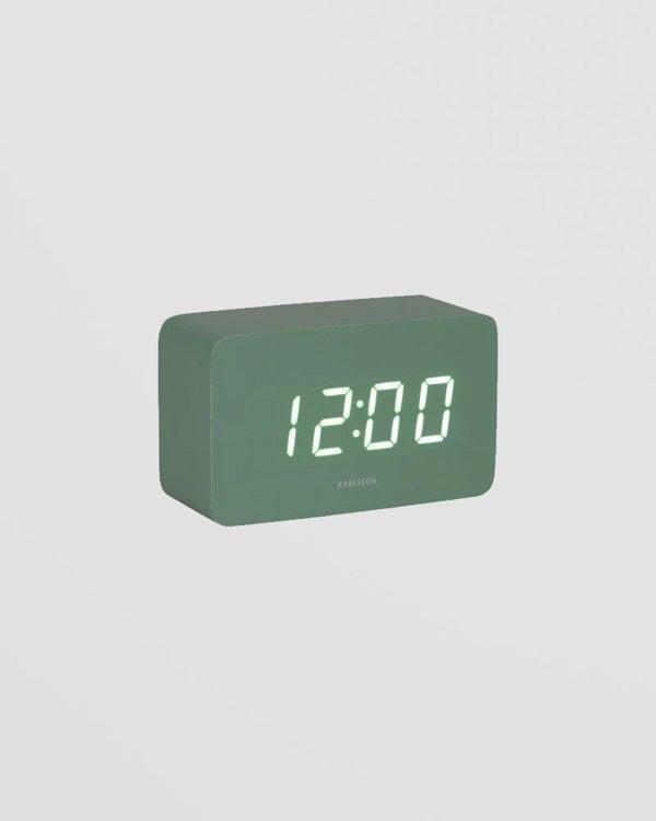 Alarm Clock Spry Tube - Grayed jade