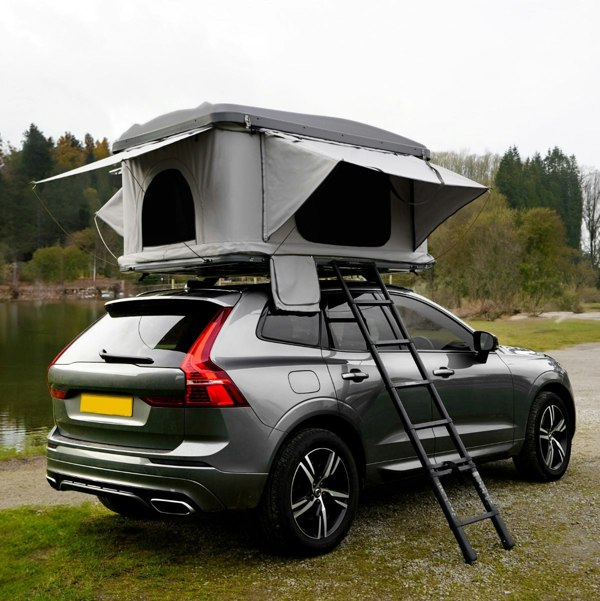 Monstershop 2-3 Person Car Roof Tent - Grey