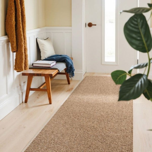 Rocco Flatweave Brown Rug – Natural Elegance