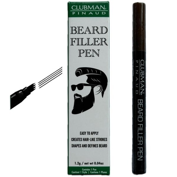 Clubman Pinaud Beard Filler Pen Black 