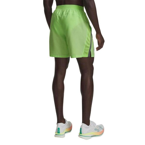 Under Armour Mens Performance Running Shorts - Lime/Reflective - 