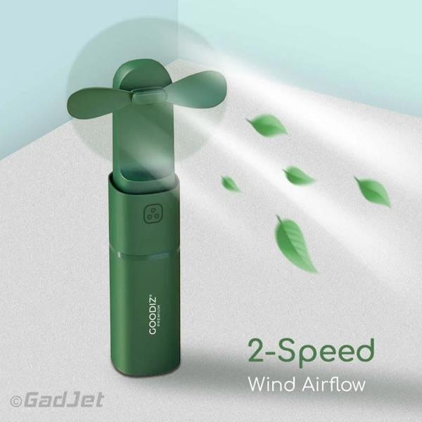 Goodiz 2-in-1 Mini Fan + Power Bank