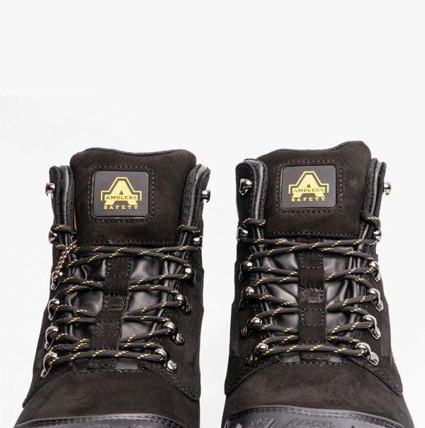 Amblers Safety FS987 Mens Leather Safety Boots Black