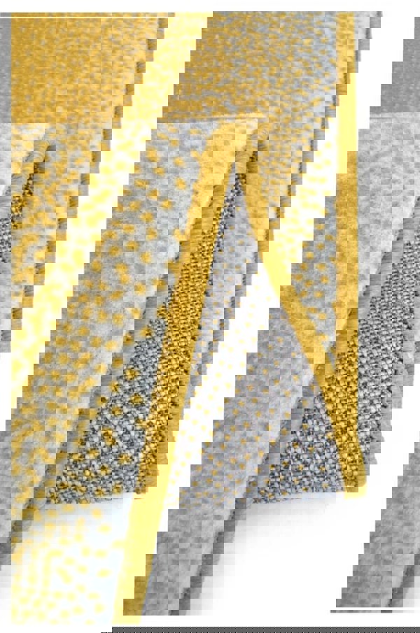 Ombre Design Living Room Rug in Yellow – The Rugs