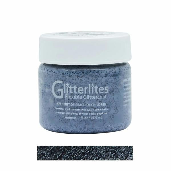 Angelus Glitterlites Paint - Sparkling Glitter Effects for Leather 1oz