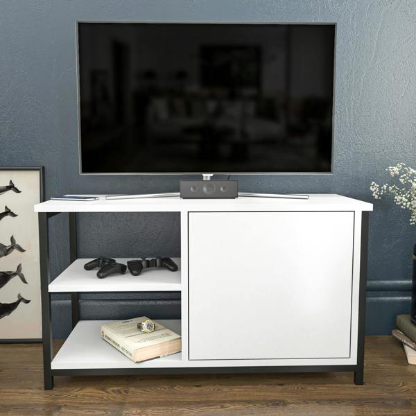 Decorotika Muskegon Modern Tv Stand TV Cabinet for TV's up to 41"