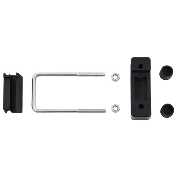 Berkfield U Connector with Plastic for Fence Post 60x40 mm 25 Sets