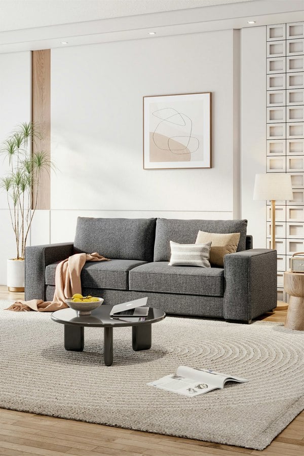 Living and Home 3-Seater Sofa Couch, 2.3m W