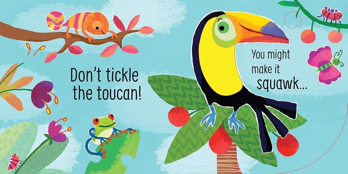 Don't Tickle the Tiger! (Touchy-Feely Sound Books) by Sam Taplin