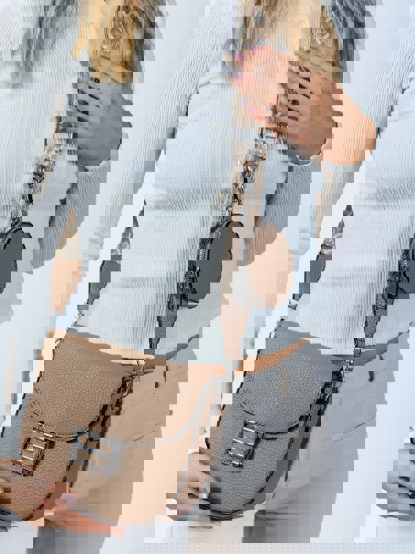 SVNX Flap-Over Crossbody with Coin Pouch