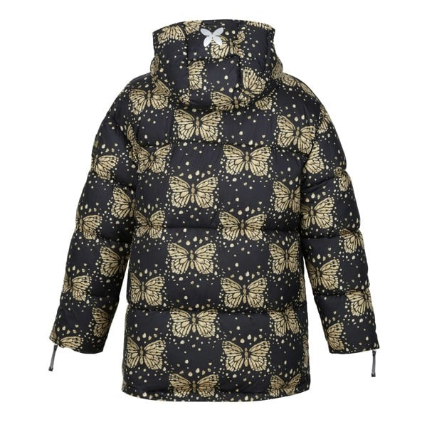 Regatta Womens/Ladies Christian Lacroix Gallican Messangers Print Baffled Padded Jacket - Black/Gold