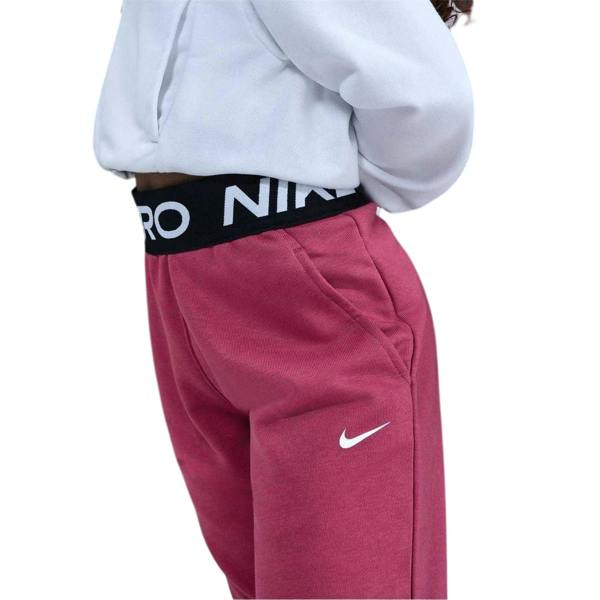 Nike Childrens/Kids Pro Dri-FIT Jogging Bottoms - Beet Red - 