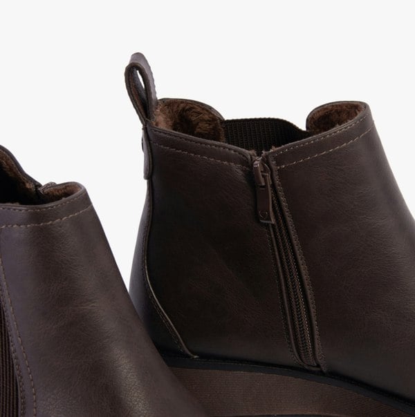 Heavenly Feet NEW ROLO2 Womens Boots Chocolate