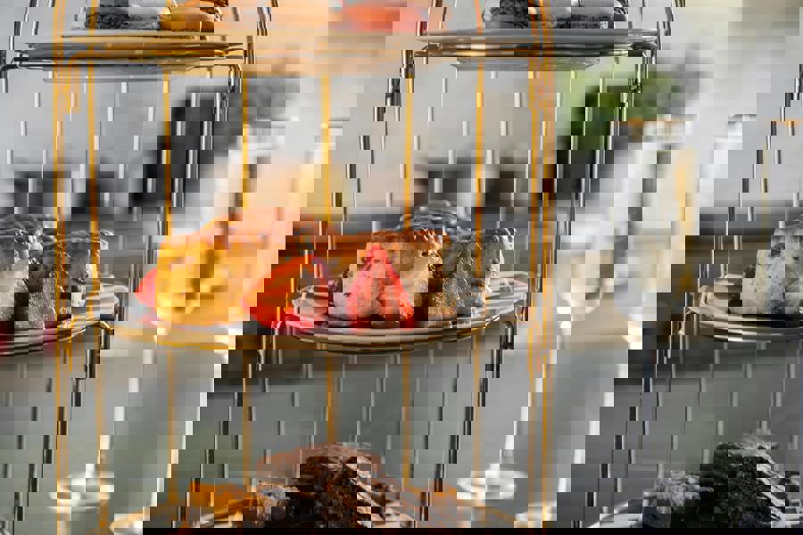 Artesà 3 Tier Afternoon Tea Cake Bird Cage Stand, 22 x 42cm