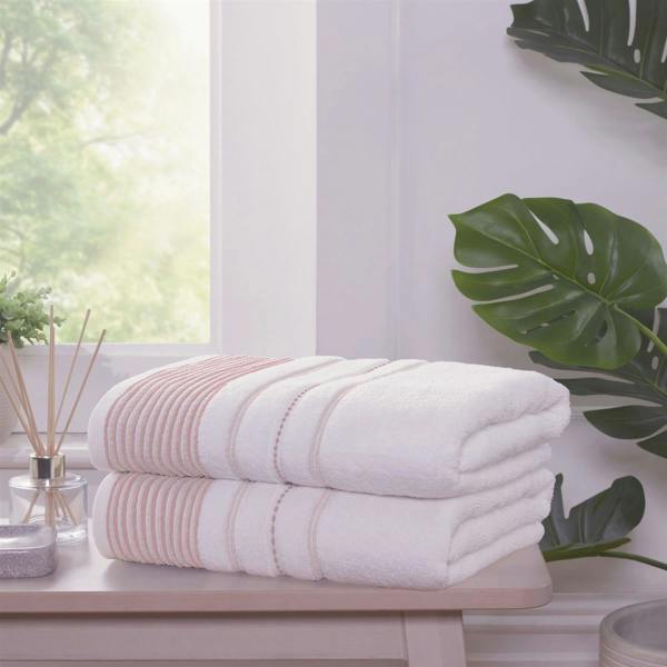 Rapport Dakota Stripe Mono 6pc Towel Bale