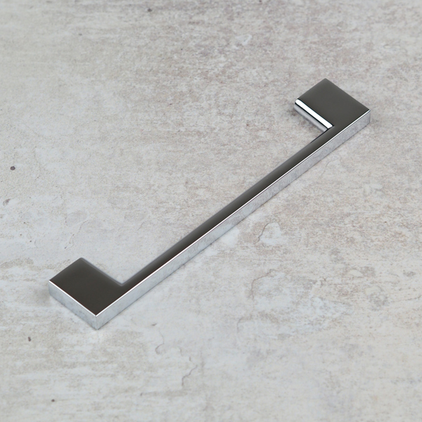 Handle & Home Polished Chrome Square D Handles