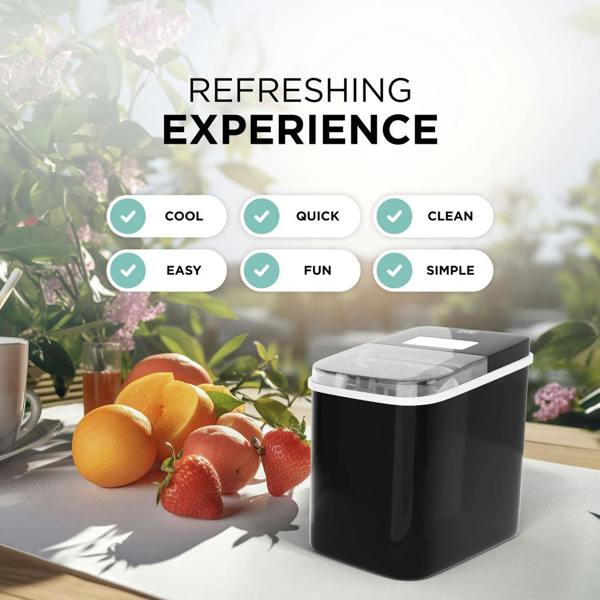 DMD Collective Countertop Ice Maker Machine with Fast Ice in 6–12 Minutes