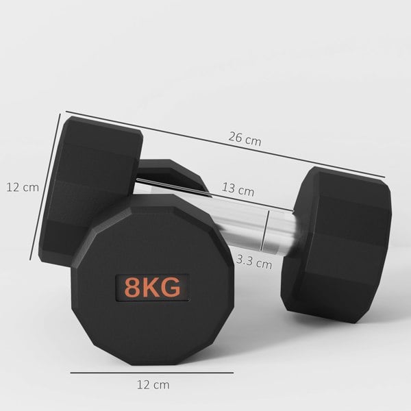 Rubber Dumbbell