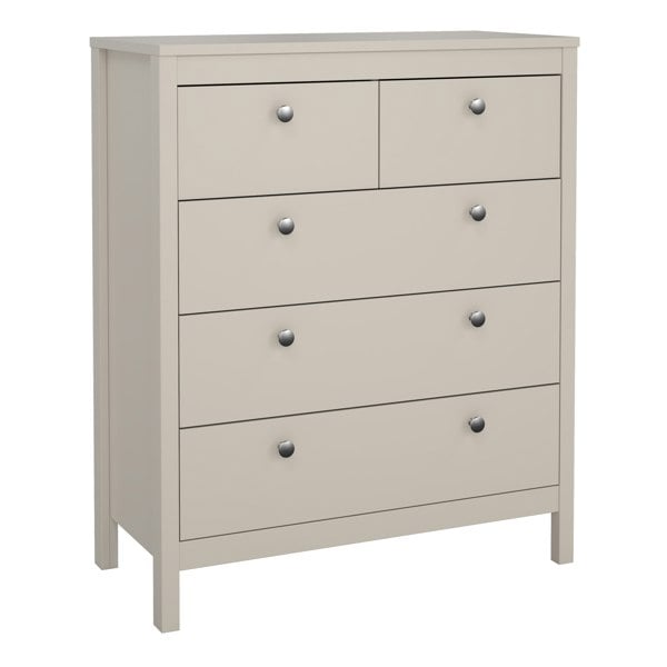 Furniture To Go Madrid Chest 3+2 Drawers in Cashmere