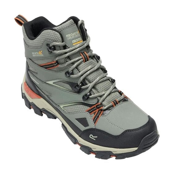Regatta Mens Holcombe III Walking Boots - Smokey Olive/Abbeystone