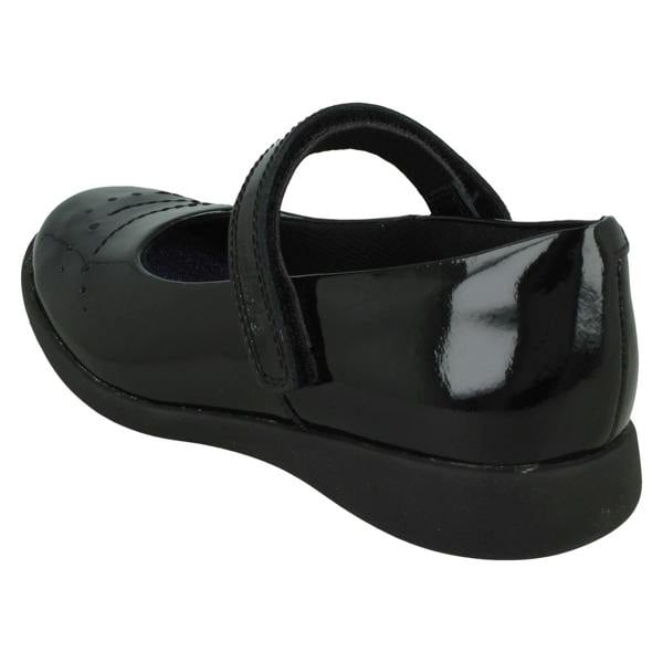 Clarks Girls Clarks Gem Detail School Shoes Etch Gem