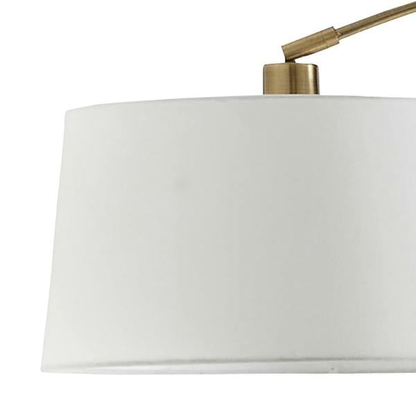 Pagazzi Lighting Jive Antique Brass Arc Floor Lamp