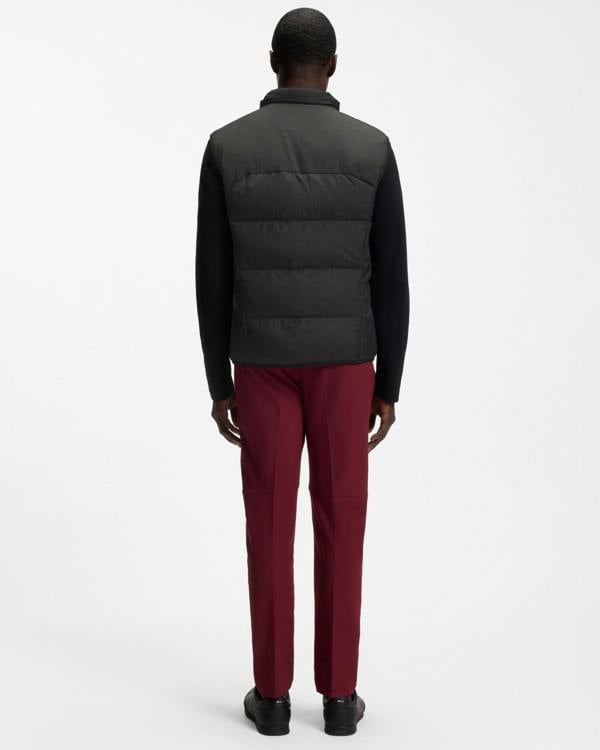 BOSS Green OW Urbanex Mens Puffer Gilet - Black 001 | CHO | Designer Mens,Gilets,Padded Gilets