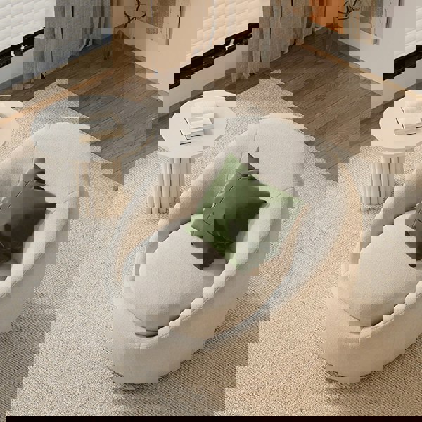 Rit Concept Watanabe Round Lounge Chair, Green Or White