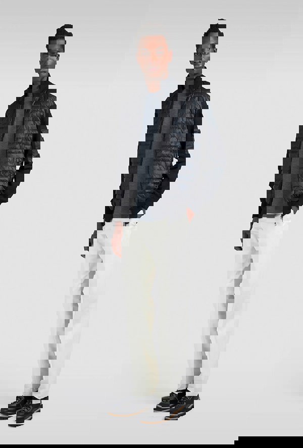 Paul & Shark Ultralight Hybrid Zip-Up Sweater in Tech Wool