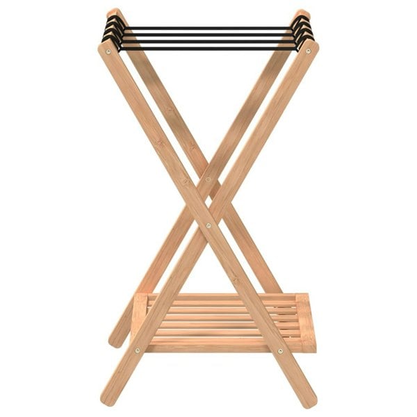 Berkfield Luggage Rack 68x38x58 cm Bamboo
