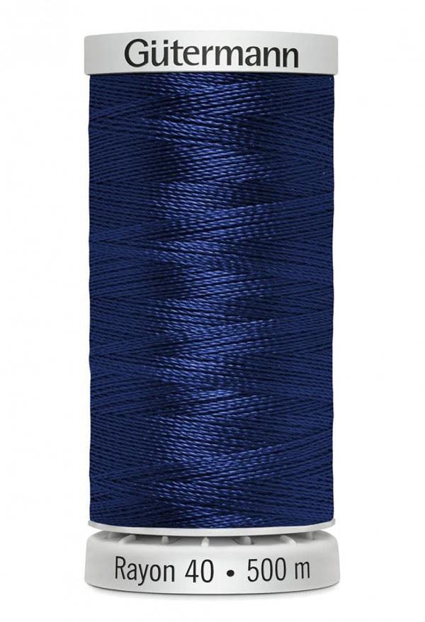 Gutermann No 40 Sulky Rayon Embroidery Thread 500m Rayon Thread Suitable For Embroidery