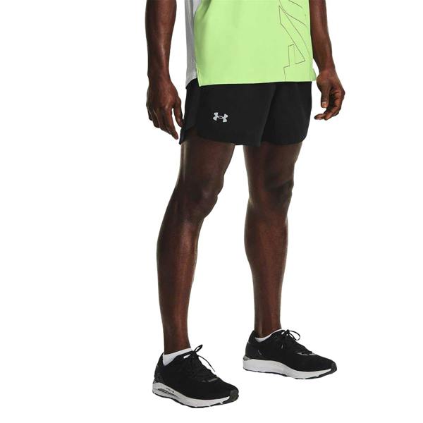 Under Armour Mens Launch Lightweight Running Shorts - Black - 